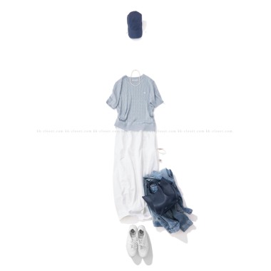 MAHA マハ／コクーンスカート（white)｜Skirt｜Kyoko Kikuchi's Closet