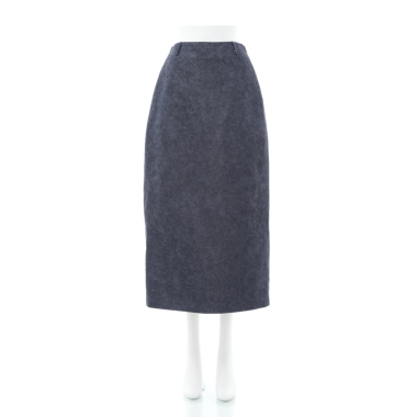 MAHA マハ ／ボックススカートkk-closet 菊池京子さん MAHA マハ ／ボックススカート（shadow navy)｜Skirt｜Kyoko Kikuchi's