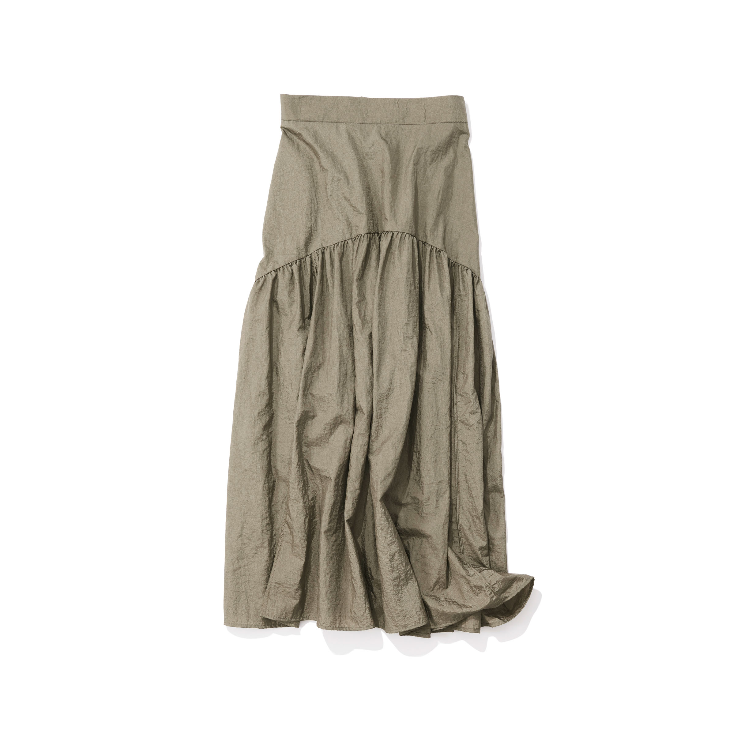 ドロシー トップス&ジャケット&スカート３点 DROPSS ドロップス ／ティアードスカート（mocha )｜Skirt