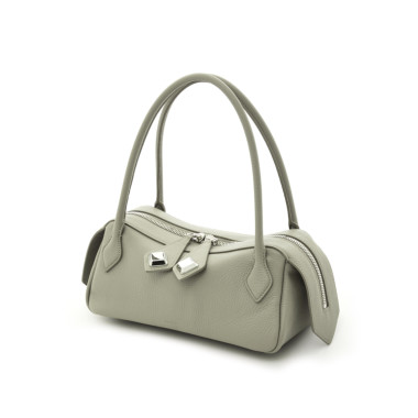 MINOBOSSI ミノボッシ／ANNAカーフレザーボストンバッグ（sage)｜Bag