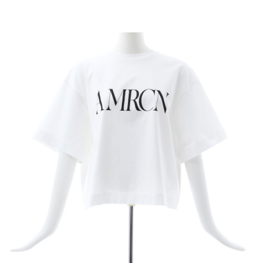 Americana アメリカーナ/プリントロゴTシャツ（white)｜Tops｜Kyoko