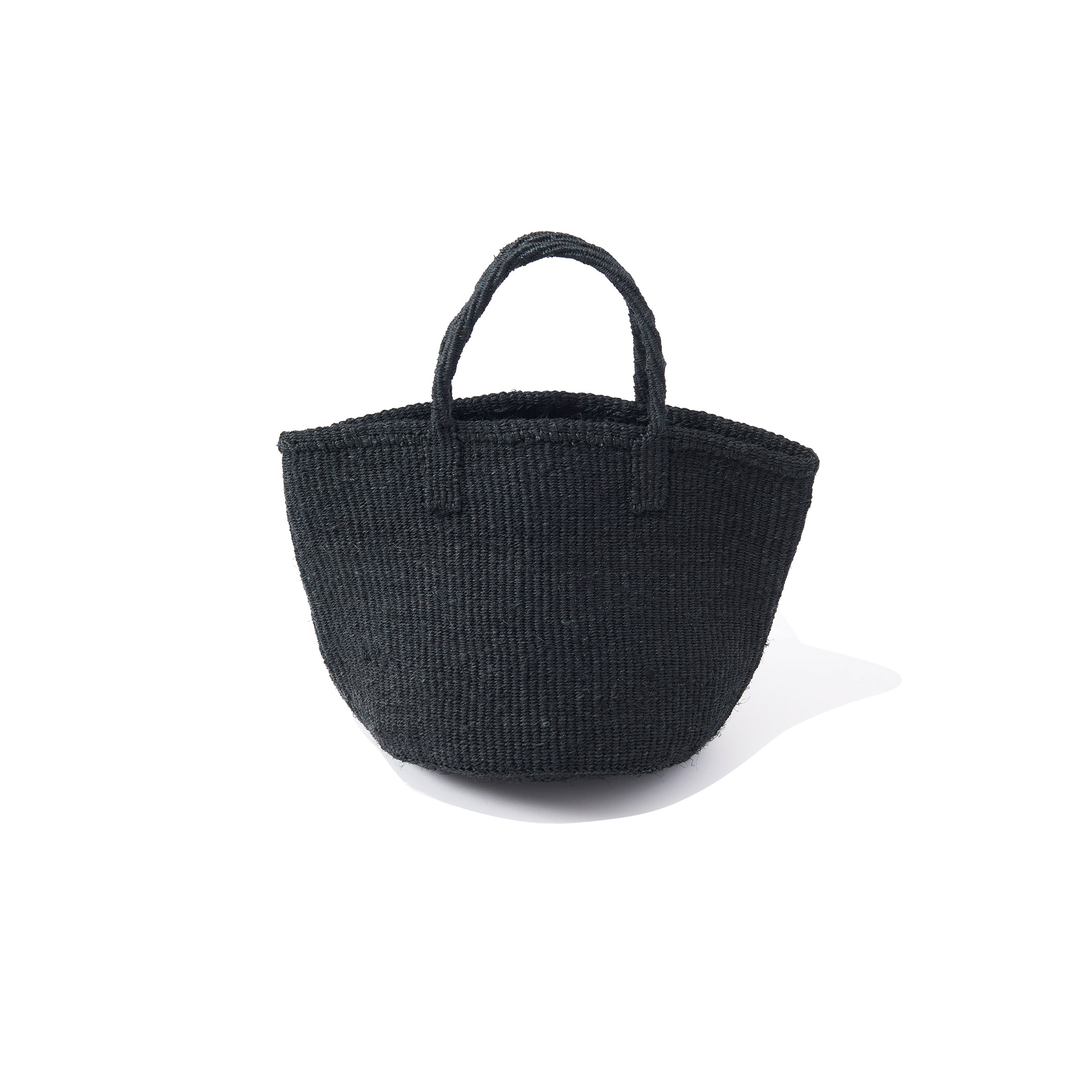 Lagarderobe ラガードローブ／ サイザル カゴバッグ（black)｜Bag