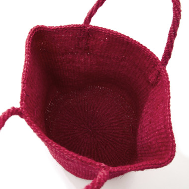 Lagarderobe／ サイザル カゴバッグ（red)｜Bag｜Kyoko Kikuchi's