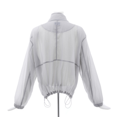 VI ヴィアイ／シアーナイロンブルゾン（pale gray)｜Outer｜Kyoko