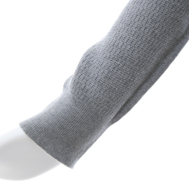 JOHN SMEDLEYジョンスメドレー／ハニカムクルーニット(Silver)｜Tops