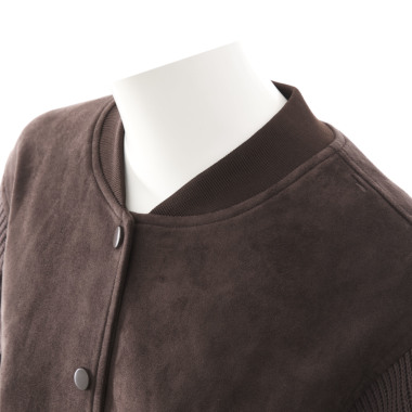 musaeg ムサグ /フェイクスエードブルゾン（bitter brown)｜Outer